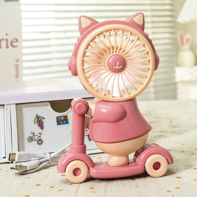 Kvindernes USB-Ventilator med Kreativt Dyredesign 10