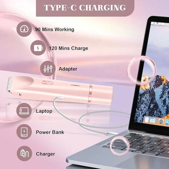 Kvinders 2-i-1 Ansigts- og Kropstrimmer 7