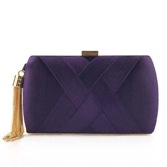 Kvinders Aften Clutch med Kvast Moderne Design 8