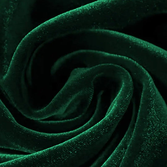 Kvinders Aftenkjole Asymmetrisk Udsnit Velour 8