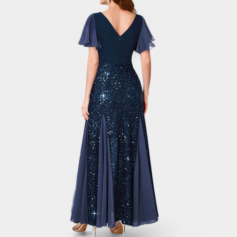 Kvinders Aftenkjole med Hjerteudskæring Polyester 6