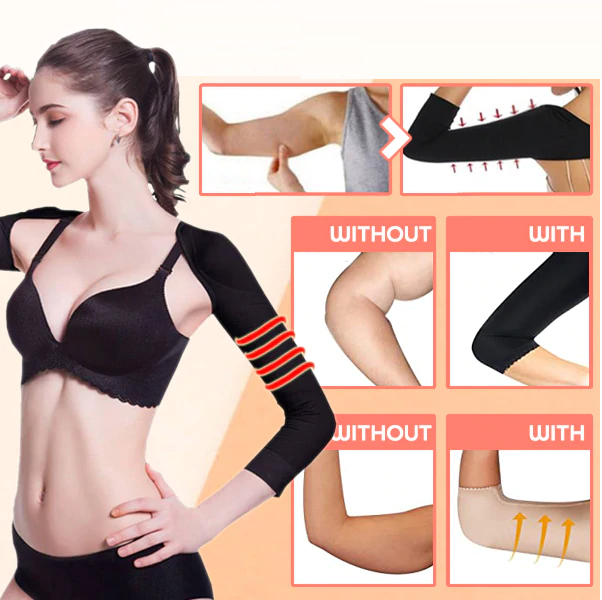 Kvinders Arm Shaper Ærmer Kompressionsdesign 1
