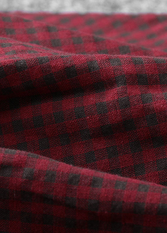 Kvinders Asymmetrisk Patchwork Nederdel med Snoretræk 4