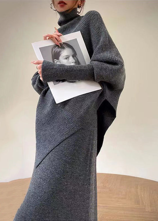 Kvinders Asymmetrisk Strik Sæt 1