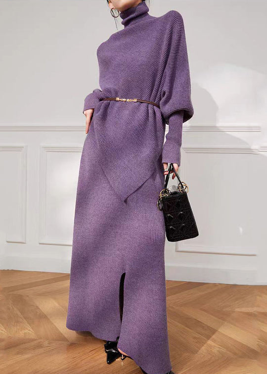 Kvinders Asymmetrisk Strik Sæt 2