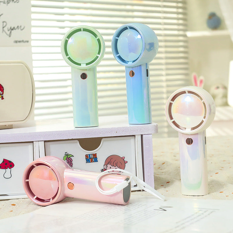 Kvinders Bærbar Mini Ventilator Stille Design 4