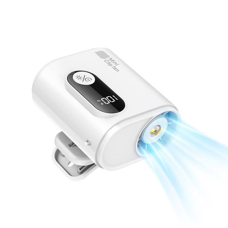 Kvinders Bærbare Clipventilator Praktisk Design 2