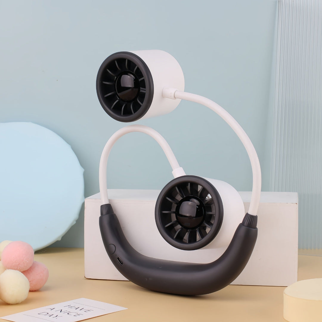 Kvinders Bærbare Halsventilator med Dobbelt Blæsersystem 6