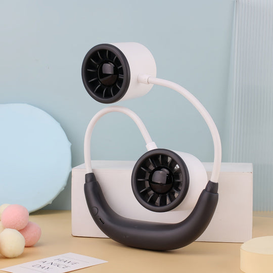Kvinders Bærbare Halsventilator med Dobbelt Blæsersystem 6