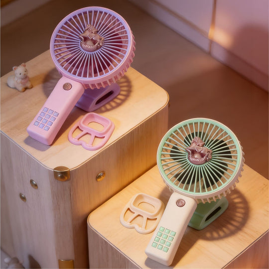 Kvinders Bærbare Håndventilator med Enhjørning Design 1