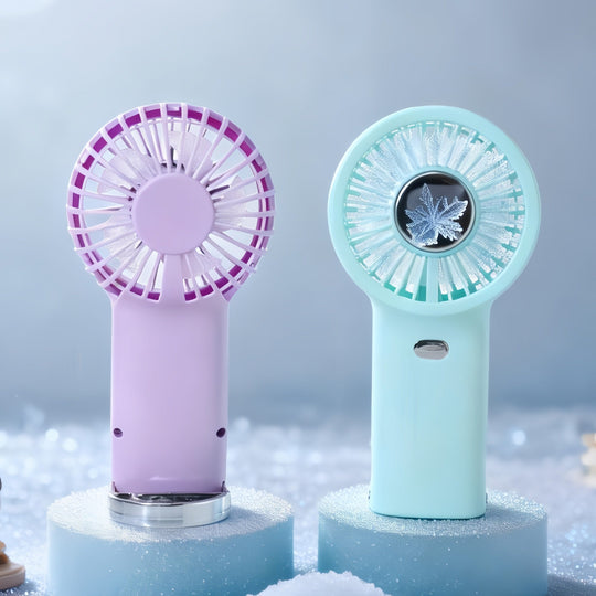 Kvinders Bærbare Håndventilator med Innovativt Design 1