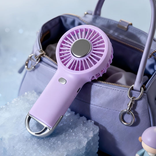 Kvinders Bærbare Håndventilator med Innovativt Design 2