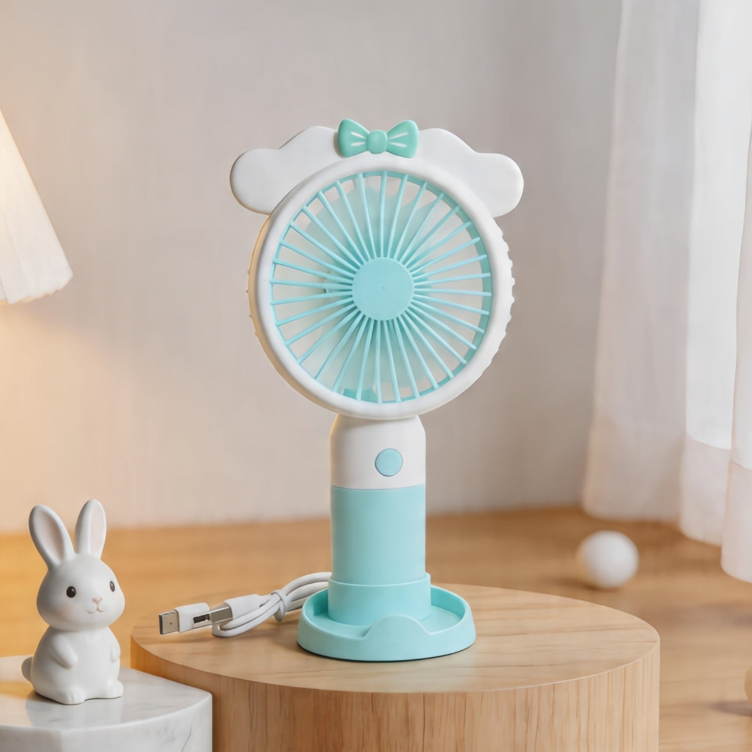 Kvinders Bærbare Håndvifte med Kanindesign 5