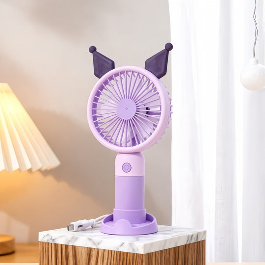 Kvinders Bærbare Håndvifte med Kanindesign 6