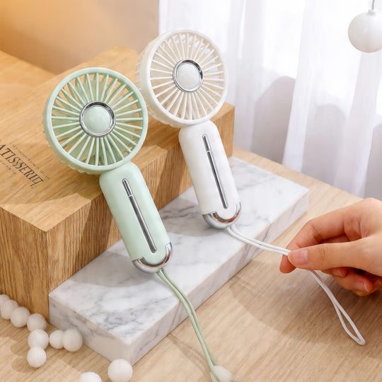 Kvinders Bærbare Mini Håndblæser med Ergonomisk Design 1