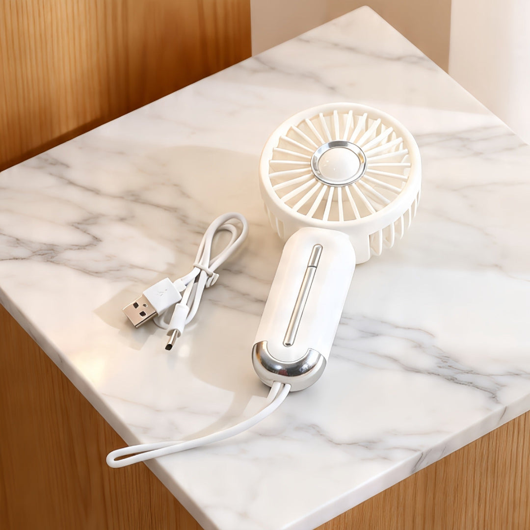 Kvinders Bærbare Mini Håndblæser med Ergonomisk Design 5