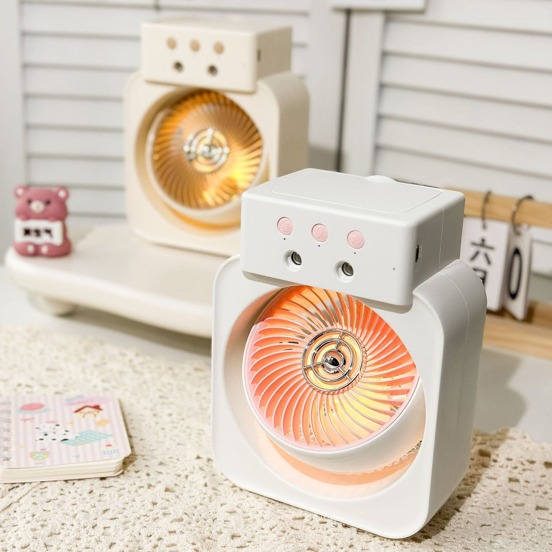 Kvinders Bærbare Miniventilator Kompakt Design med Justerbare Hastighedsindstillinger 1