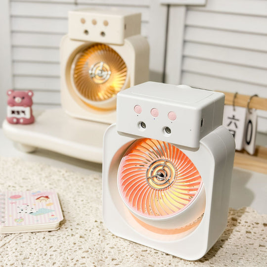 Kvinders Bærbare Miniventilator Kompakt Design med Justerbare Hastighedsindstillinger 1