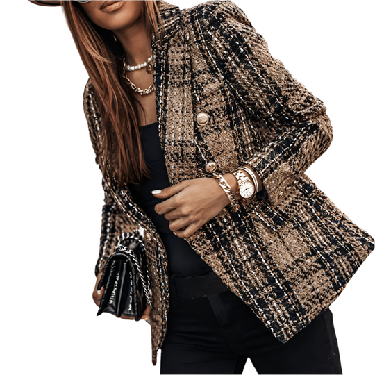 Kvinders Blazer Ternet Stilfuld 0