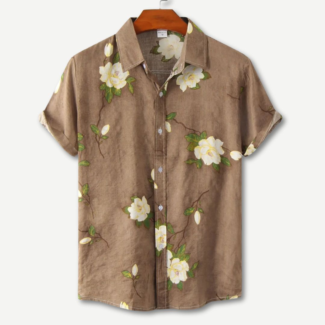 Kvinders Blomster Skjorte Afslappet Stil 1