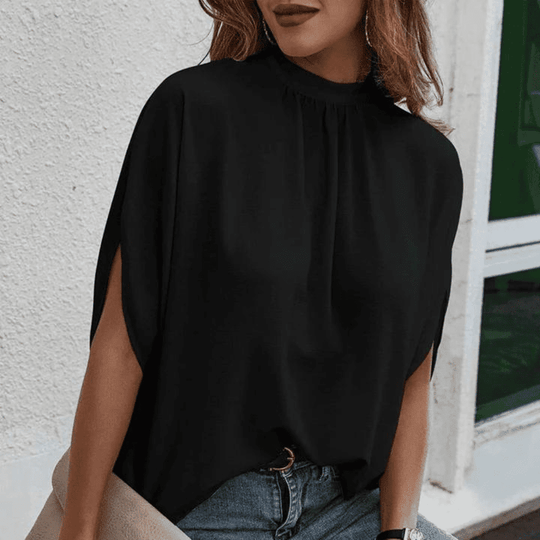 Kvinders Bluse Chiffon Elegant og Alsidig 1