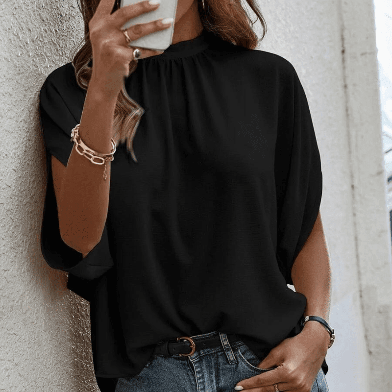 Kvinders Bluse Chiffon Elegant og Alsidig 2