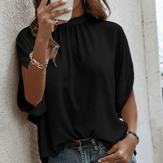 Kvinders Bluse Chiffon Elegant og Alsidig 2