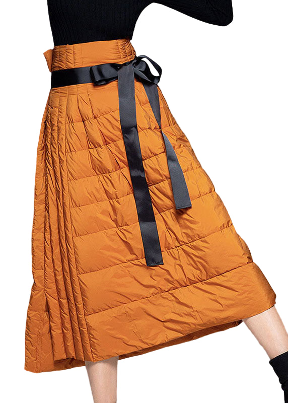 Kvinders Boho Nederdel Høj Talje Løst Fit 0