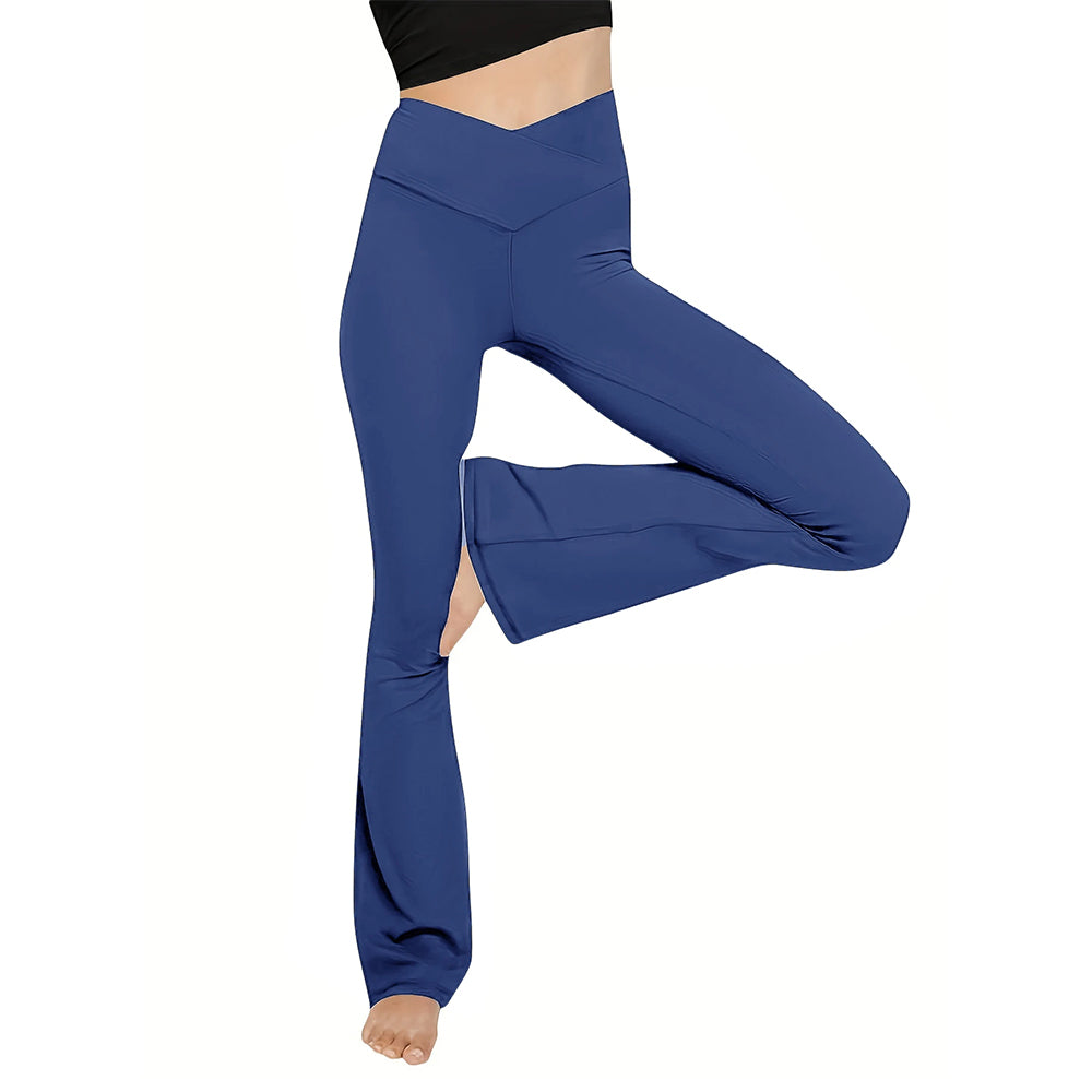 Kvinders Bootcut Leggings Høj Talje 1