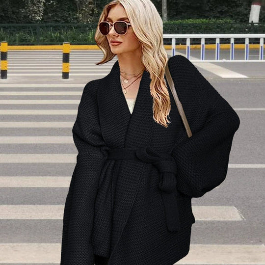 Kvinders Cardigan – Chunky Knit – Oversized Pasform 3