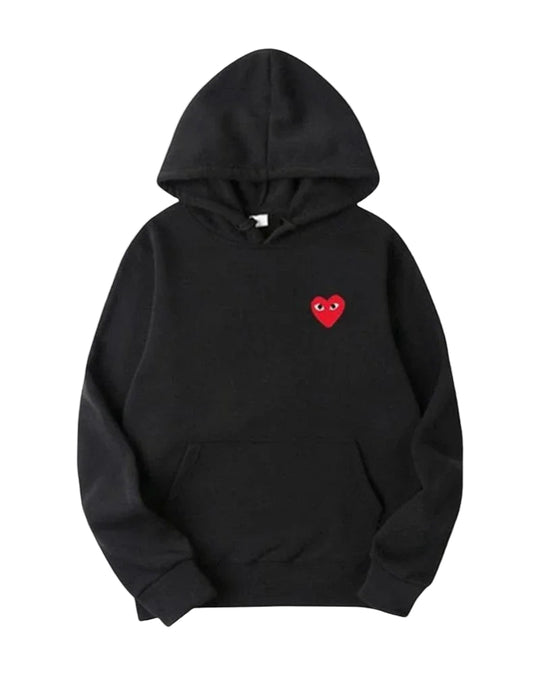 Kvinders Casual Hættetrøje med Broderet Design 0