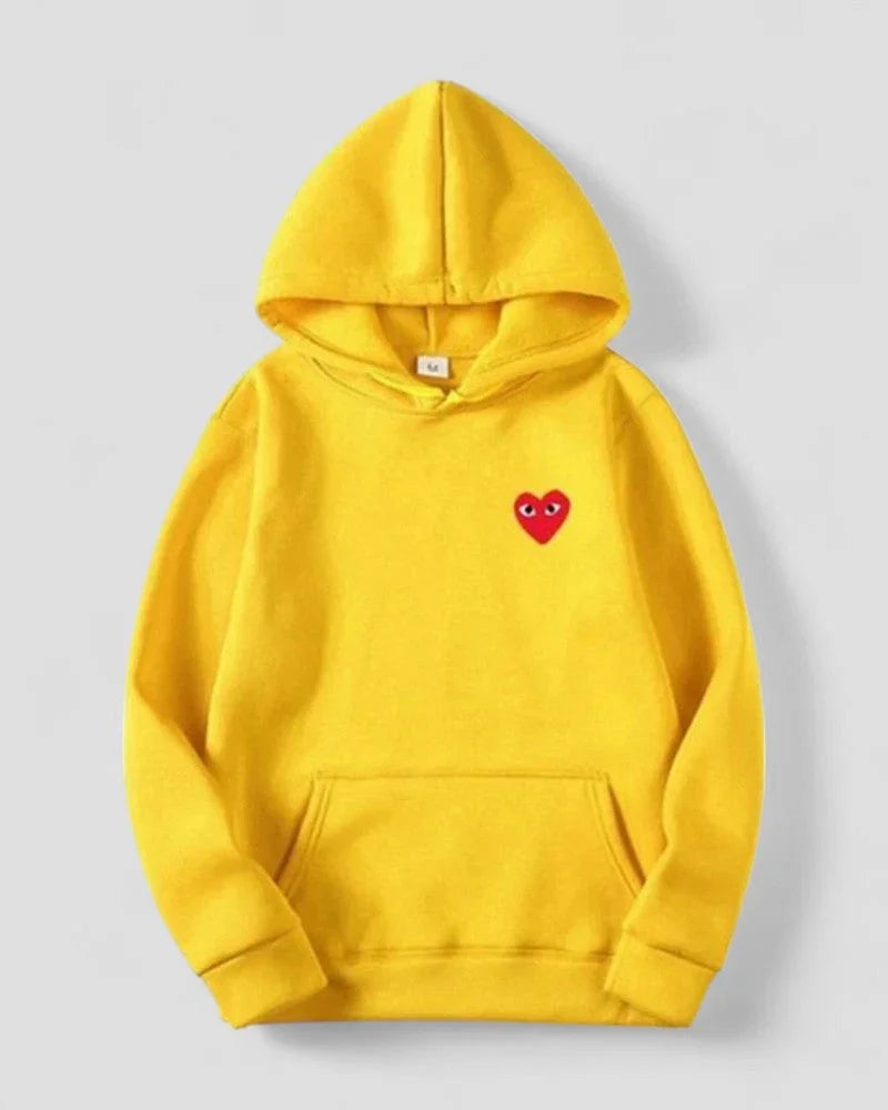 Kvinders Casual Hættetrøje med Broderet Design 11