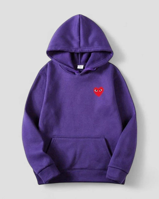 Kvinders Casual Hættetrøje med Broderet Design 3