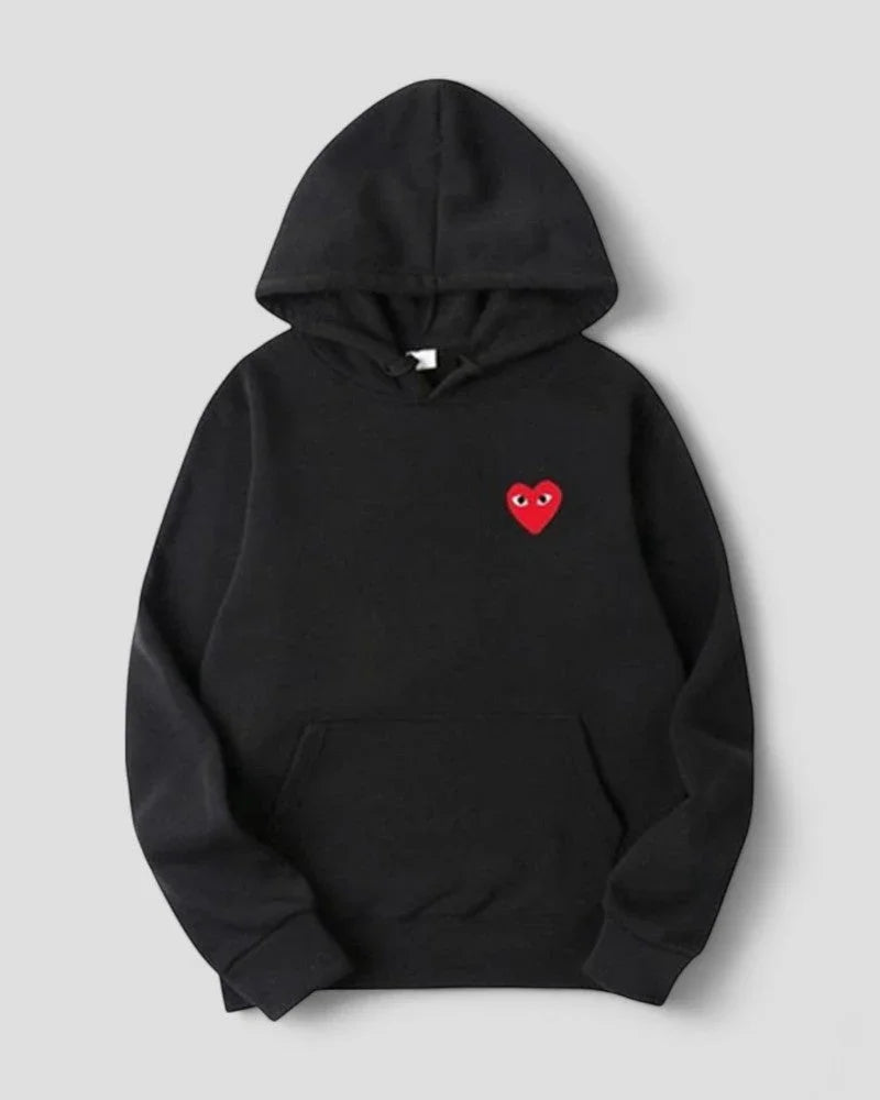 Kvinders Casual Hættetrøje med Broderet Design 5