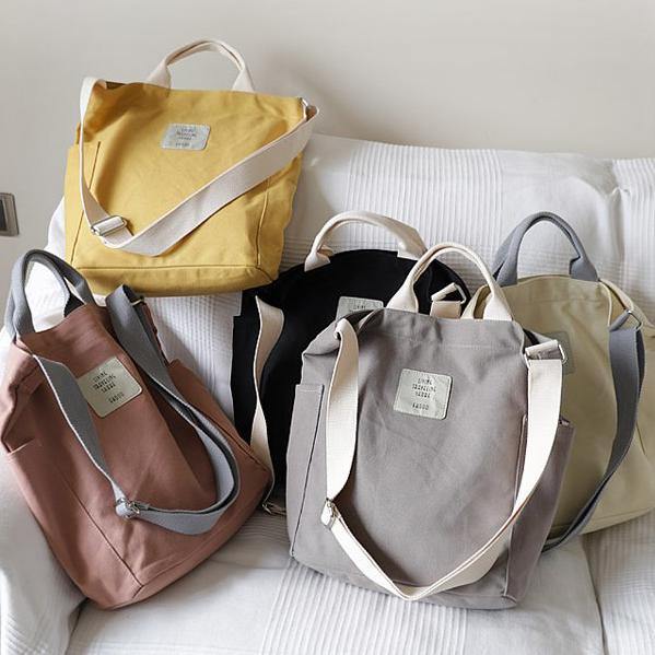 Kvinders Casual Skuldertaske med Patchwork Design 4