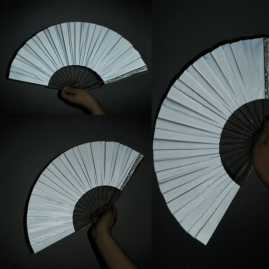 Kvinders Designer Fan Med Unikt Mønster 3