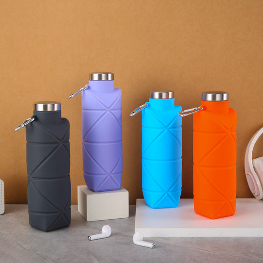 Kvinders Drikkeflasker Sæt Innovativt Design Pladsbesparende 4