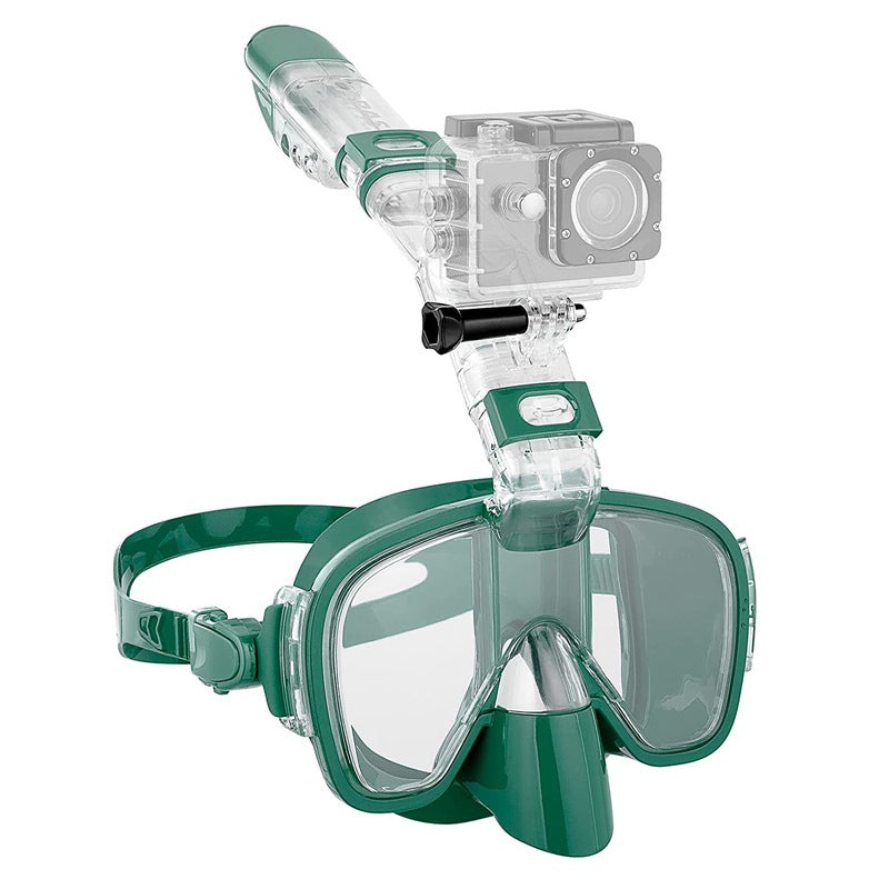 Kvinders Dykkermaske med Fleksibel Snorkel og Bredt Synsfelt 3