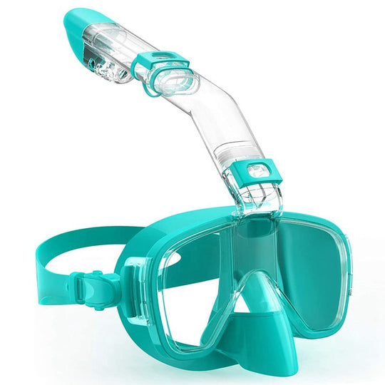 Kvinders Dykkermaske med Fleksibel Snorkel og Bredt Synsfelt 4