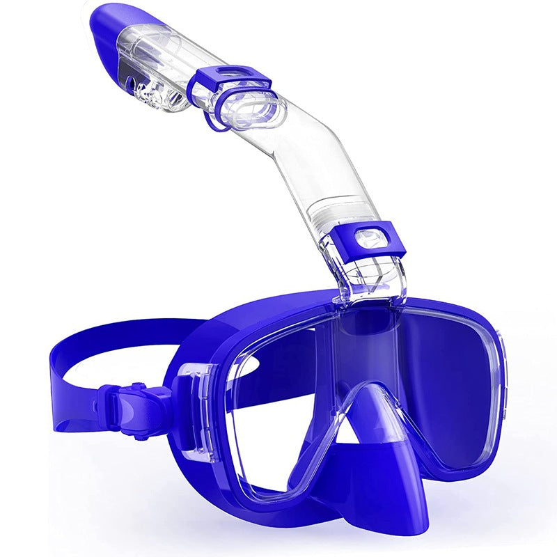 Kvinders Dykkermaske med Fleksibel Snorkel og Bredt Synsfelt 9