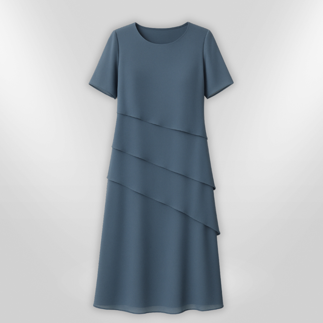 Kvinders Elegant Kjole i Chiffon 3