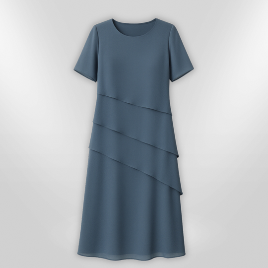 Kvinders Elegant Kjole i Chiffon 3