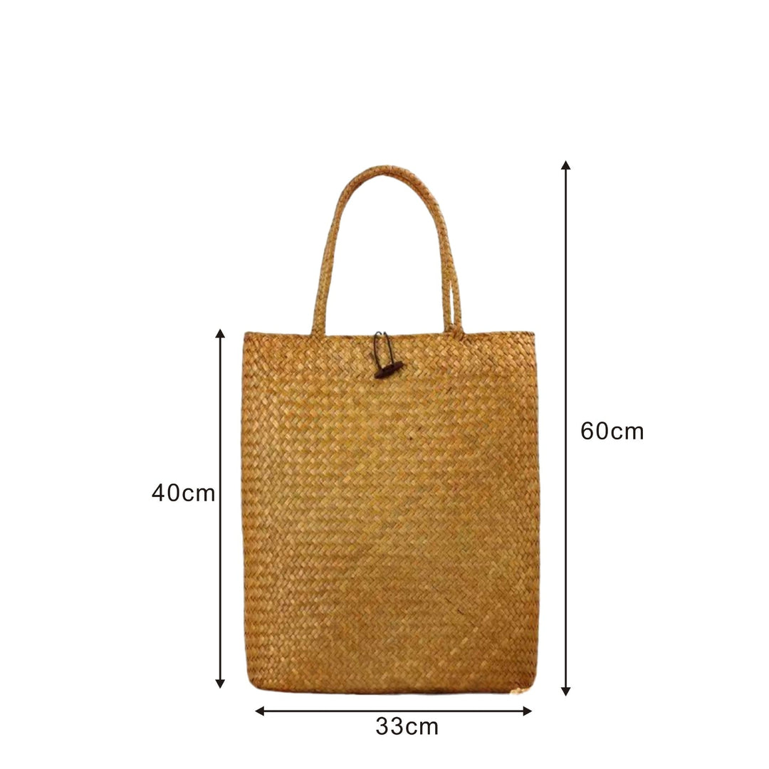 Kvinders Everyday Market Bag Håndlavet Tidløs Design 0