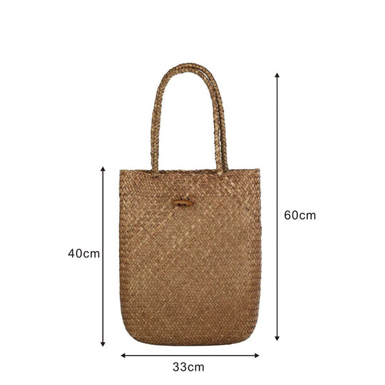 Kvinders Everyday Market Bag Håndlavet Tidløs Design 6