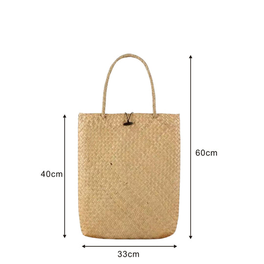 Kvinders Everyday Market Bag Håndlavet Tidløs Design 7
