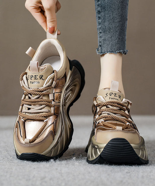 Kvinders Flade Sko Platform 3