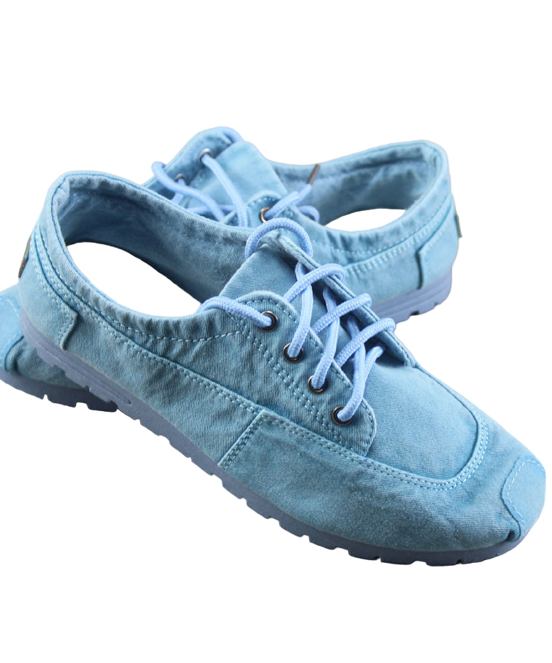 Kvinders Flade Sko med Krydsrem 0