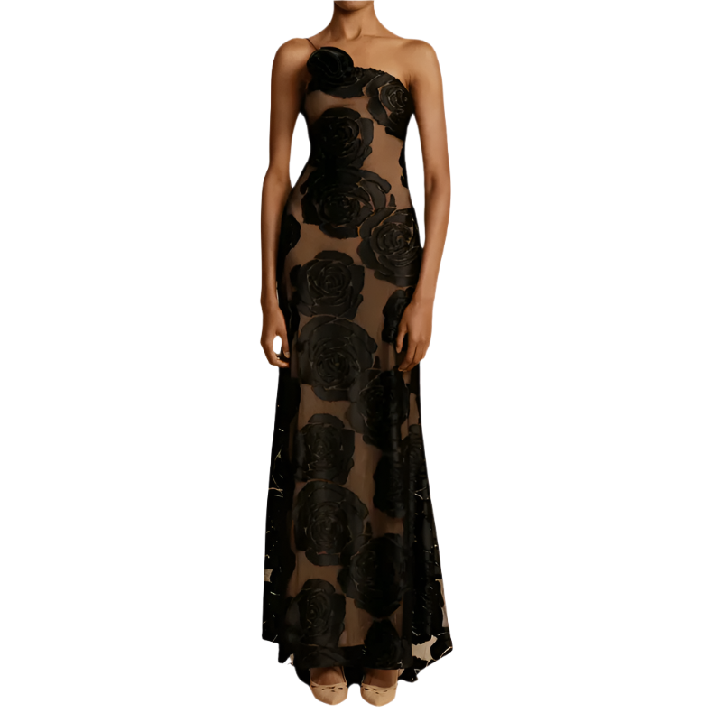 Kvinders Floral Kjole Elegant Design Polyester 0
