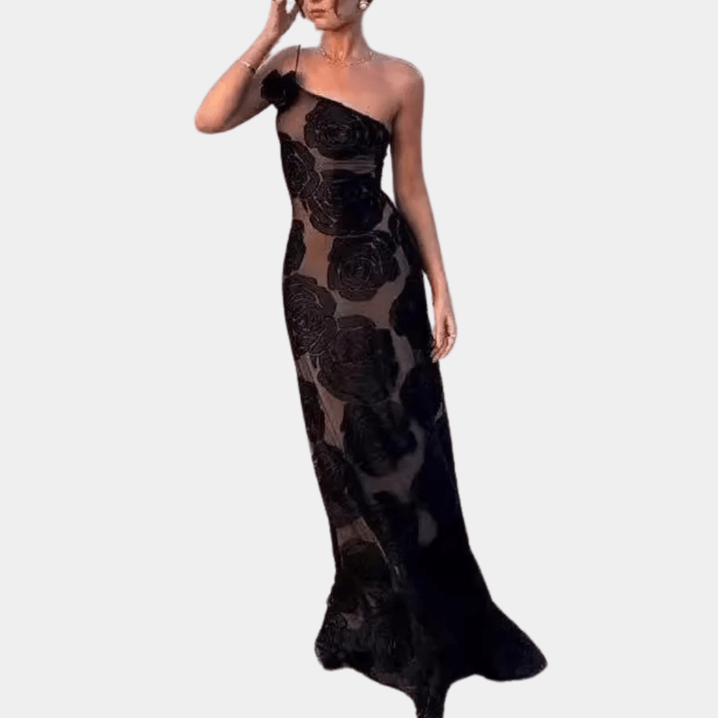 Kvinders Floral Kjole Elegant Design Polyester 4