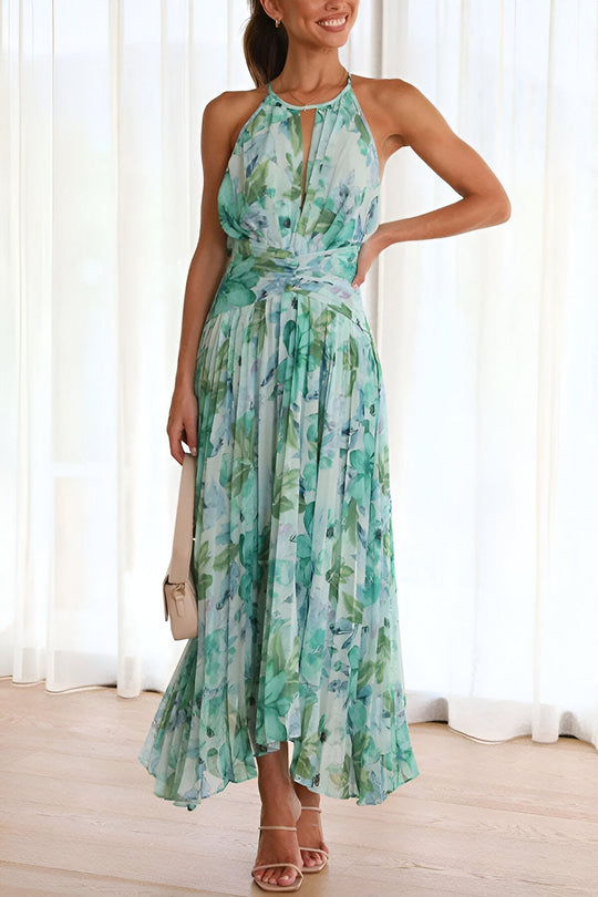 Kvinders Floral Kjole Elegant Polyester 1